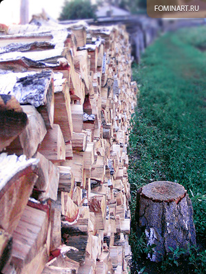 Колотые дрова